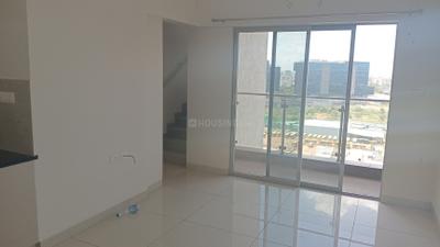 Living Room Image of 950 Sq.ft 2 BHK Apartment / Flat for rent in Geras Planet Of Joy, Upper Kharadi Pune for Rs. 55000