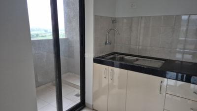 Kitchen Image of 1033 Sq.ft 2 BHK Apartment / Flat for rent in Shapoorji Pallonji Joyville Sensorium, Maan Pune for Rs. 25009