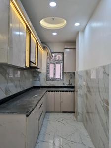 Kitchen Image of 1050 Sq.ft 3 BHK Apartment / Flat for sale in Bharat Vihar New Delhi for Rs. 8300000
