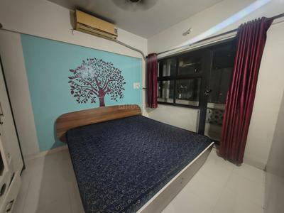 Bedroom Image of 600 Sq.ft 1 BHK Apartment / Flat for rent in Adhiraj Gardens, Kharghar Navi Mumbai for Rs. 27000