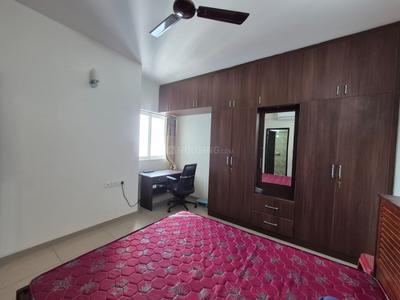 Bedroom Image of 1220 Sq.ft 2 BHK Apartment / Flat for rent in Prestige Parkview, Kadugodi Industrial Area Bengaluru for Rs. 52000