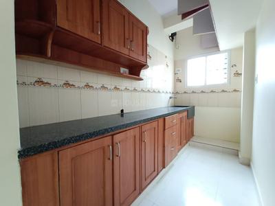 Kitchen Image of 700 Sq.ft 1 BHK Builder Floor for rent in Indira Nagar Bengaluru for Rs. 25500