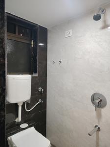 Common Bathroom Image of 530 Sq.ft 1 BHK Apartment / Flat for rent in Bhoomi Acres, Hiranandani Estate Thane for Rs. 19000