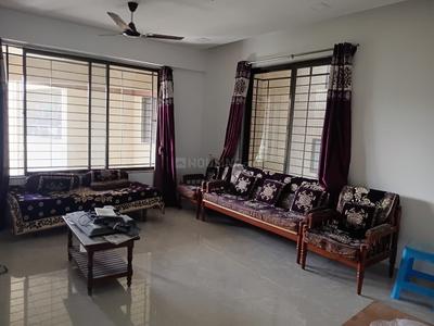Hall Image of 1200 Sq.ft 3 BHK Apartment / Flat for rent in Indira Nagar Nashik for Rs. 30000