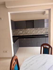 Kitchen Image of 1700 Sq.ft 3 BHK Apartment / Flat for rent in Ansal Celebrity Greens, Sushant Golf City Lucknow for Rs. 40000