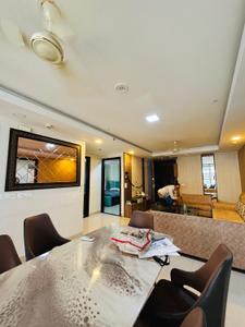 Hall Image of 1800 Sq.ft 3 BHK Apartment / Flat for rent in Manglam Radiance, Durgapura Jaipur for Rs. 95000