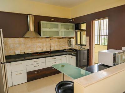 Kitchen Image of 1480 Sq.ft 3 BHK Apartment / Flat for rent in Lunkad Amazon, Viman Nagar Pune for Rs. 70000