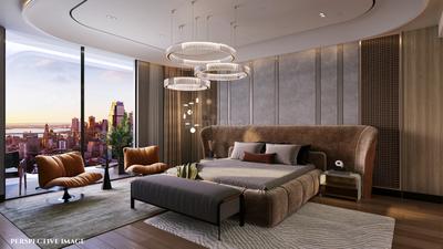 Bedroom Image of 4500 Sq.ft 4 BHK Apartment / Flat for sale in Shalimar One World Pinnacle, Gomti Nagar Lucknow for Rs. 54000000