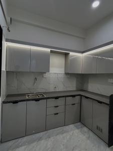 Kitchen Image of 1050 Sq.ft 2 BHK Builder Floor for rent in Mahalakshmi Nagar Indore for Rs. 19500