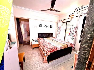 Bedroom Image of 1150 Sq.ft 2 BHK Apartment / Flat for rent in Vashi Navi Mumbai for Rs. 60000