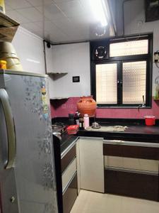 Kitchen Image of 500 Sq.ft 1 BHK Apartment / Flat for rent in Sanpada Navi Mumbai for Rs. 30000