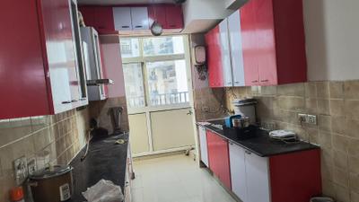 Kitchen Image of 1349 Sq.ft 3 BHK Apartment / Flat for rent in Gardenia Glory, Sector 46 Noida for Rs. 45000