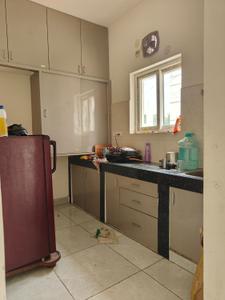 Kitchen Image of 700 Sq.ft 1 BHK Apartment / Flat for rent in Gachibowli Hyderabad for Rs. 28500