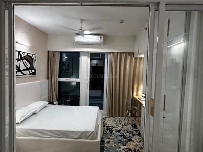 Bedroom Image of 500 Sq.ft 1 RK Apartment / Flat for rent in L And T Raintree Boulevard, Sahakara Nagar Bengaluru for Rs. 40000