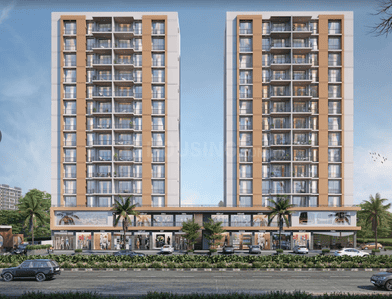 Image of 1750 Sq.ft 3 BHK Apartment / Flat for sale in Palanpur, Surat for Rs. 7785000