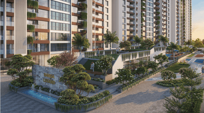 Image of 1544 Sq.ft 3 BHK Apartment / Flat for sale in Goel Ganga Legend Building B6, Bavdhan, Pune for Rs. 17100000
