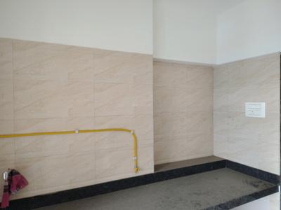 Kitchen Image of 450 Sq.ft 1 BHK Apartment / Flat for rent in Raunak Heights, Kasarvadavali Thane for Rs. 16250