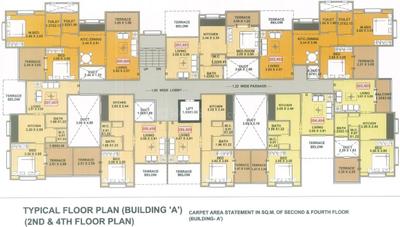 Image of 988 Sq.ft 2 BHK Apartment / Flat for sale in Yash Anand Park, Manjari Budruk, Pune for Rs. 6500000