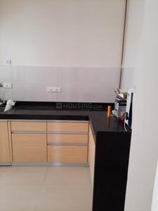 Kitchen Image of 750 Sq.ft 1 BHK Apartment / Flat for rent in Godrej Infinity, Mundhwa Pune for Rs. 26000