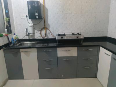 Kitchen Image of 1359 Sq.ft 2 BHK Apartment / Flat for rent in Avirat Silver Gardenia, Gota Ahmedabad for Rs. 29999