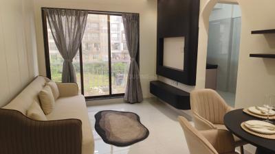 Living Room Image of 620 Sq.ft 1 BHK Apartment / Flat for sale in Decent Life Space 2, Palghar Mumbai for Rs. 3300000