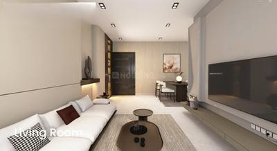 Living Room Image of 1125 Sq.ft 2 BHK Apartment / Flat for sale in Panvel Navi Mumbai for Rs. 12500000