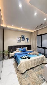 Bedroom Image of 785 Sq.ft 2 BHK Apartment / Flat for sale in Crystal Prime Meridian, Ghatkopar East Mumbai for Rs. 15200000
