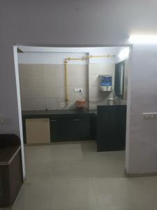 Kitchen Image of 550 Sq.ft 2 BHK Apartment / Flat for rent in Sheetal Vedika E Series, PDPU Road Gandhinagar for Rs. 17500
