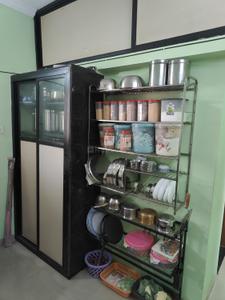 Kitchen Image of 980 Sq.ft 2 BHK Apartment / Flat for rent in Gangapur Nashik for Rs. 15000