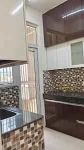 Kitchen Image of 1575 Sq.ft 3 BHK Apartment / Flat for rent in Angel Jupiter, Indirapuram Ghaziabad for Rs. 30000