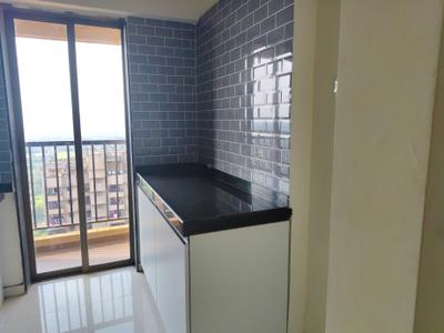 Kitchen Image of 600 Sq.ft 2 BHK Apartment / Flat for rent in Raunak City Sector IV D5, Kalyan West Kalyan for Rs. 18500