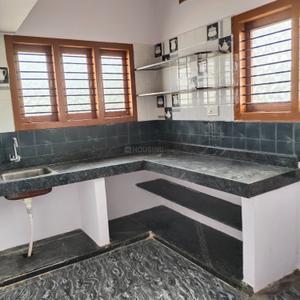 Kitchen Image of 1000 Sq.ft 1 BHK Builder Floor for rent in Alkola Shivamogga for Rs. 7000