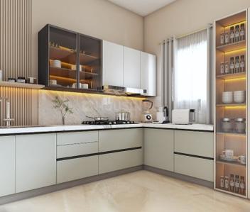 Kitchen Image of 1017 Sq.ft 2 BHK Apartment / Flat for sale in Kharar Mohali for Rs. 5740000