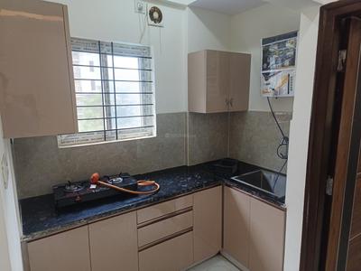 Kitchen Image of 550 Sq.ft 1 BHK Apartment / Flat for rent in Nagavara Bengaluru for Rs. 25000