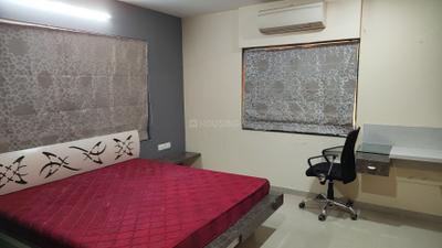 Bedroom Image of 1970 Sq.ft 3 BHK Apartment / Flat for sale in Raghuvir Shyam Palace, Vesu Surat for Rs. 13500000
