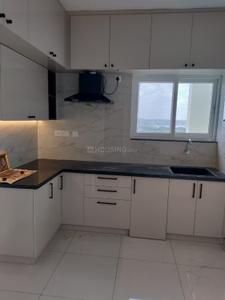 Kitchen Image of 933 Sq.ft 2.5 BHK Apartment / Flat for rent in Nambiar Millennia, Anekal Bengaluru for Rs. 38000