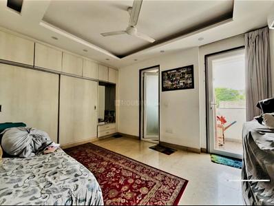 Bedroom Image of 1800 Sq.ft 3 BHK Builder Floor for sale in Shivalik New Delhi for Rs. 44500000