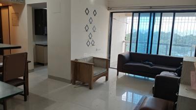 Living Room Image of 1207 Sq.ft 2 BHK Apartment / Flat for rent in R W Devashree Park, Thane West Thane for Rs. 38000