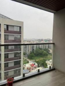 Balcony Image of 1500 Sq.ft 3 BHK Apartment / Flat for rent in Satyamev Serene, Gota Ahmedabad for Rs. 42000