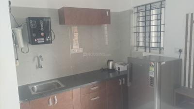 Kitchen Image of 350 Sq.ft 1 RK Builder Floor for rent in Electronic City Bengaluru for Rs. 17000