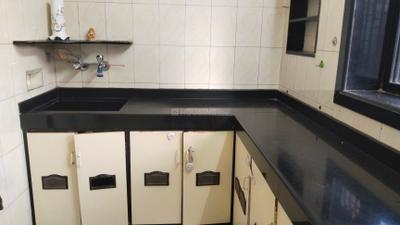 Kitchen Image of 550 Sq.ft 1 BHK Apartment / Flat for rent in Rani Sati Nagar, Malad West Mumbai for Rs. 28000