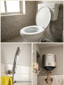 Bathroom Image of 750 Sq.ft 2 BHK Apartment / Flat for rent in Kadma Jamshedpur for Rs. 20000