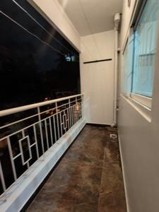 Balcony Image of 710 Sq.ft 1 BHK Apartment / Flat for rent in Banaswadi Bengaluru for Rs. 24000