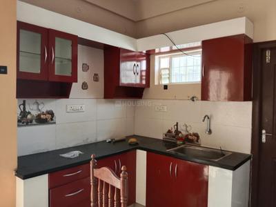 Kitchen Image of 1200 Sq.ft 3 BHK Apartment / Flat for rent in Horamavu Bengaluru for Rs. 30000