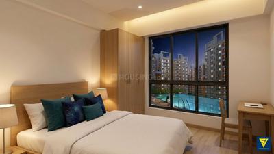 Bedroom Image of 900 Sq.ft 2 BHK Apartment / Flat for sale in Fortune Heights, Barasat Kolkata for Rs. 4500000