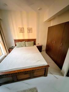 Bedroom Image of 450 Sq.ft 1 BHK Apartment / Flat for rent in Nahar Amaryllis Towers And Plaza, Powai Mumbai for Rs. 67000
