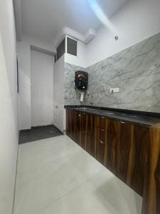 Kitchen Image of 500 Sq.ft 1 BHK Builder Floor for rent in Vijay Nagar Indore for Rs. 18000