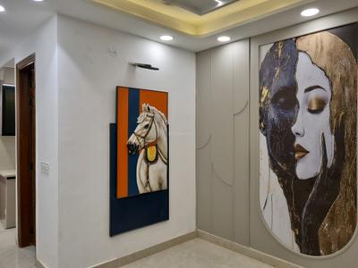 Living Room Image of 600 Sq.ft 2 BHK Apartment / Flat for sale in Dwarka Mor New Delhi for Rs. 4000000