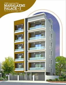 Image of 1700 Sq.ft 3 BHK Apartment / Flat for sale in Manish Nagar, Nagpur for Rs. 6800000