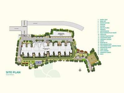 Image of 1695 Sq.ft 3 BHK Apartment / Flat for sale in DN Fairytale Extension, Madanpur, Bhubaneswar for Rs. 12300000